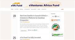 Desktop Screenshot of eva-fund.com